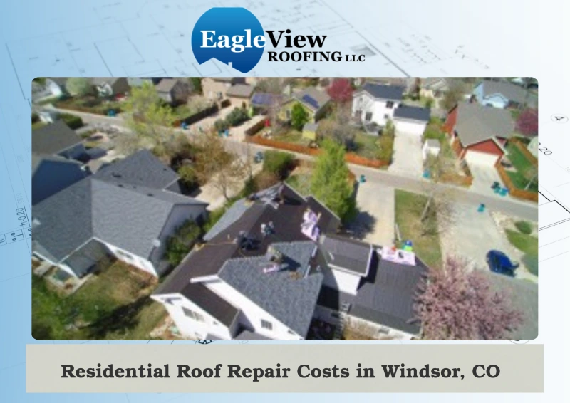Roof repair in Windsor, CO after weather damage causing shingle and leak issues
